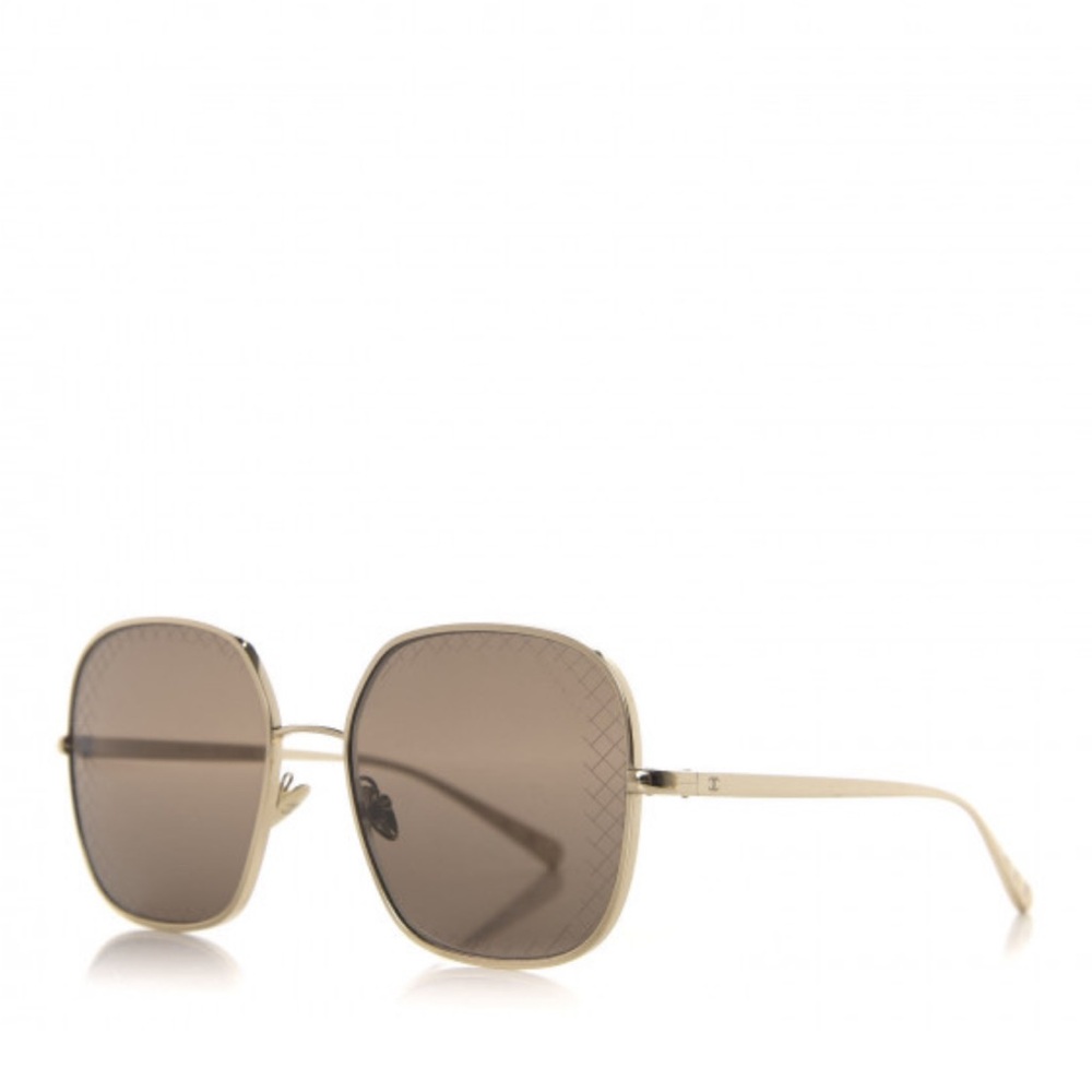 Chanel Square Sunglasses 4252 Gold